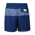 Shorts de playa con bordado de baño 100% poliéster